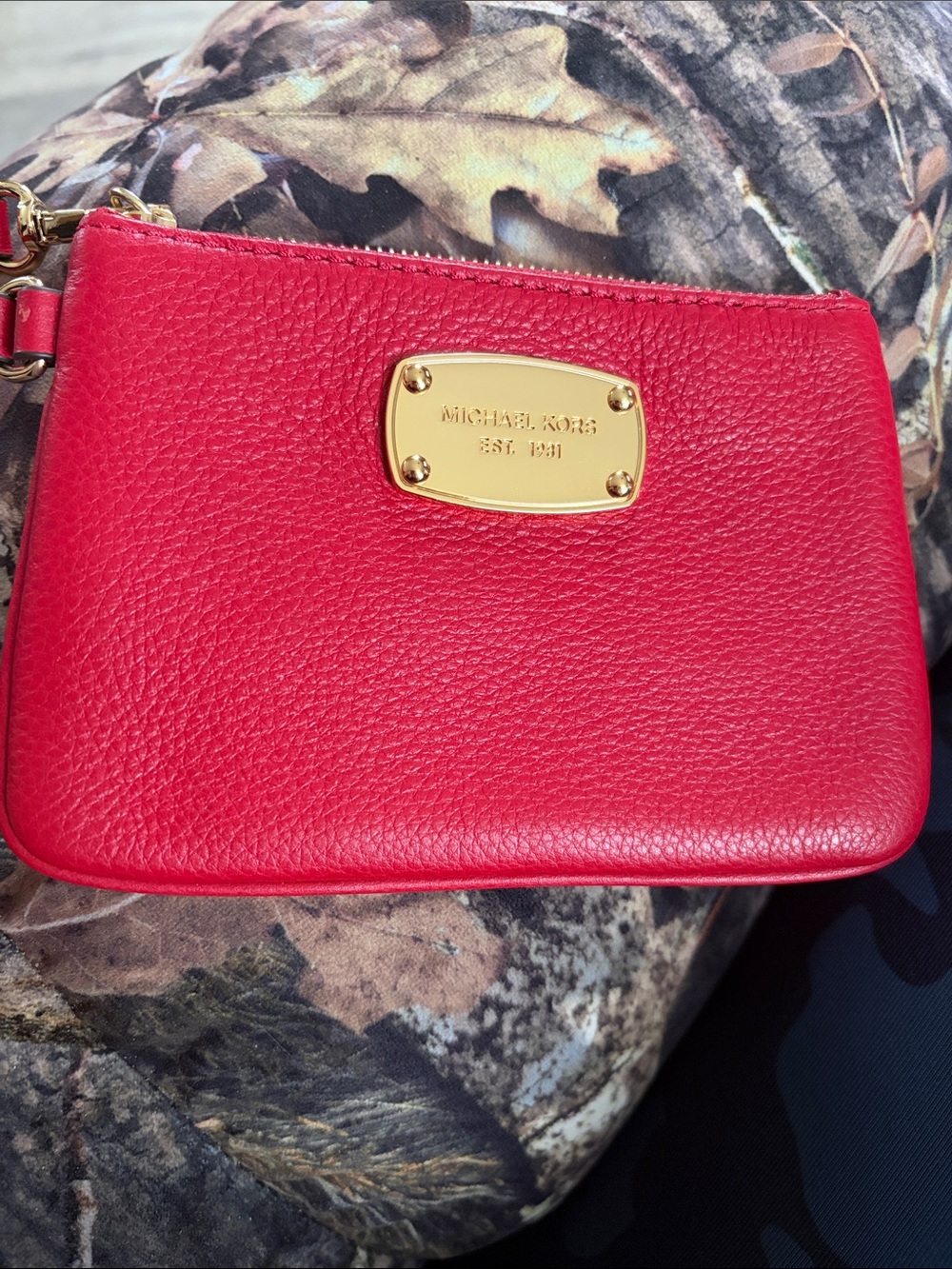 Michael Michael Kors Red Wristlet - Picture 2 of 7